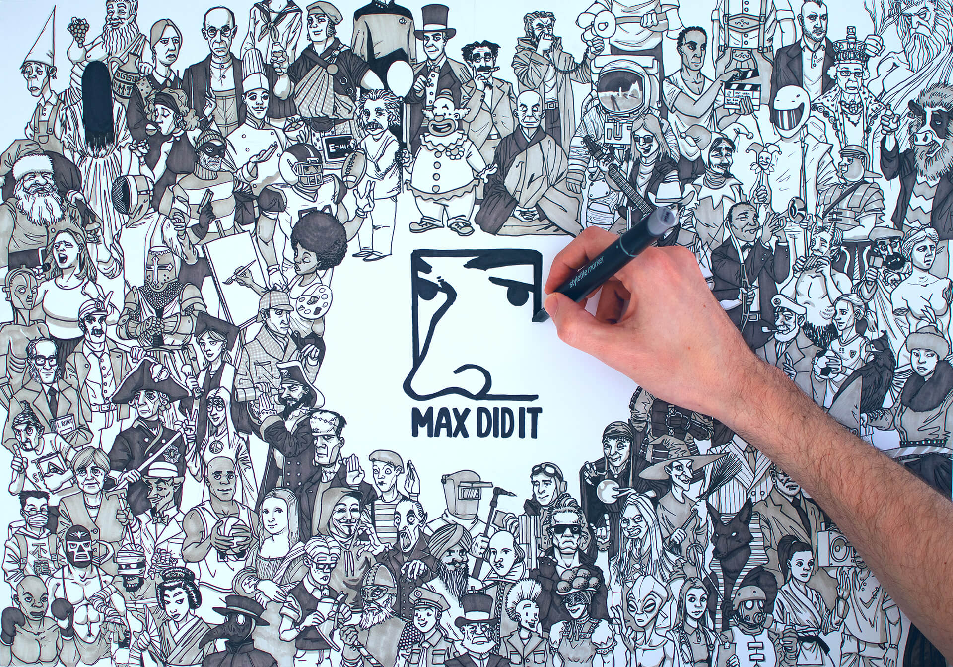 Max Did It | Illustrationen | Max Knoblich